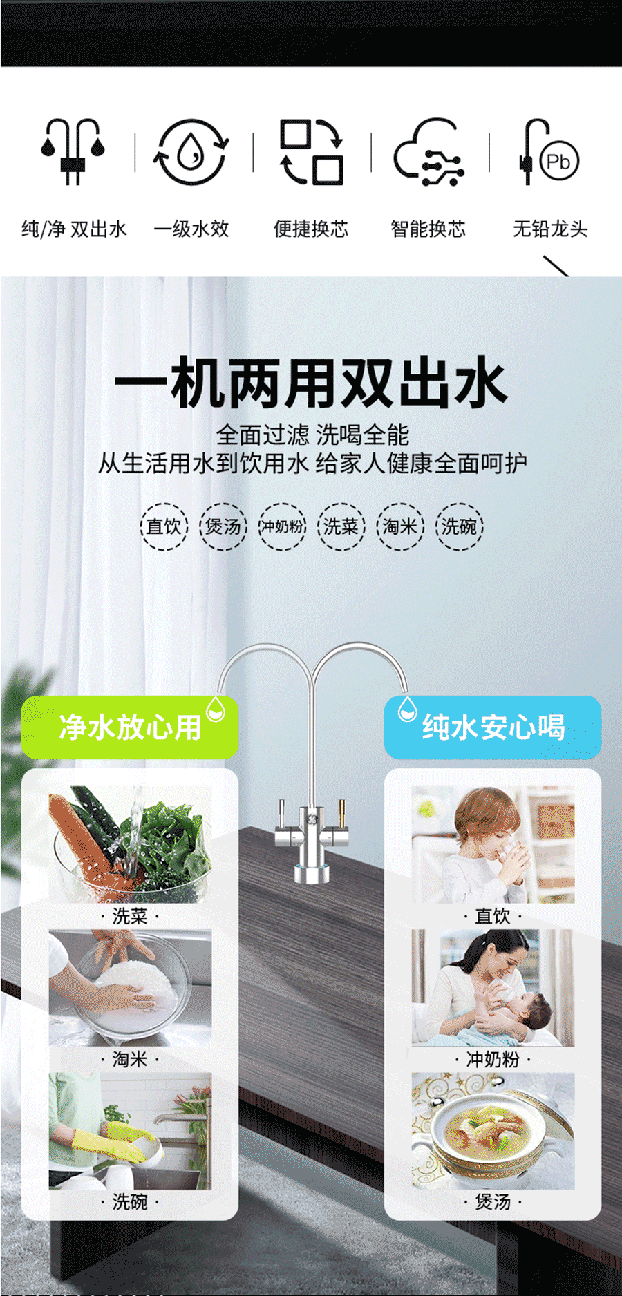 廚下式反滲透凈水機